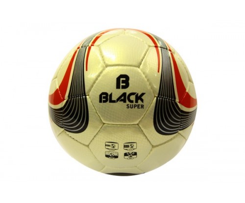 Black Super El Dikişli Futbol Topu No:3